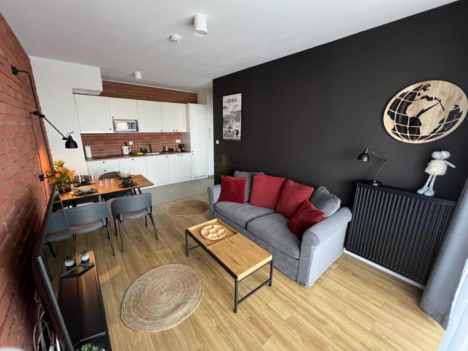 Apartament 215 - Modern Tower Gdynia Bagian luar foto